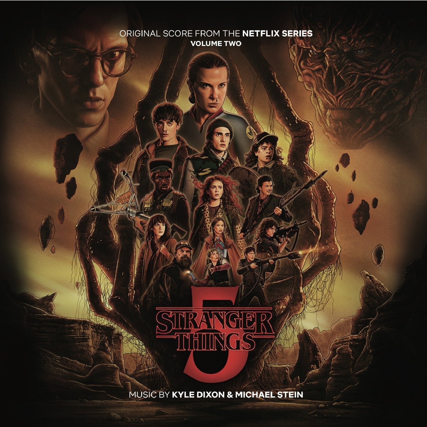 Kyle Dixon & Michael Stein - Stranger Things 5 (Original Score - Volume Two) METALLIC SILVER 2LP (Vinyl LP) PRE-ORDER