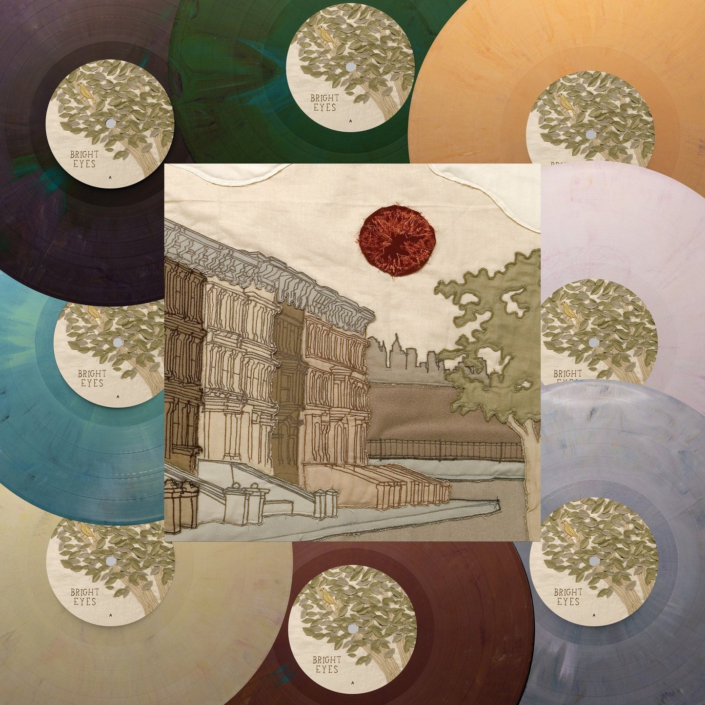 Bright Eyes - I'M Wide Awake, It'S Morning (Revinyl Edition) ECO MIX/RANDOM COL INC. BLACK (Vinyl LP) PRE-ORDER