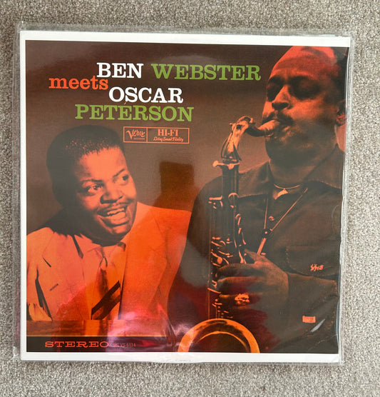 Ben Webster Meets Oscar Peterson – Ben Webster Meets Oscar Peterson (Analogue Productions Used 2LP)