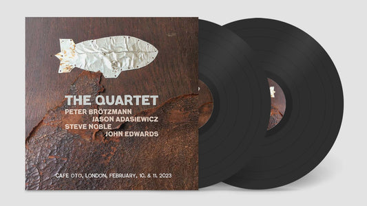 Peter Brötzmann / John Edwards / Steve Noble / Jason Adasiewicz – The Quartet (Vinyl 2LP) PRE-ORDER