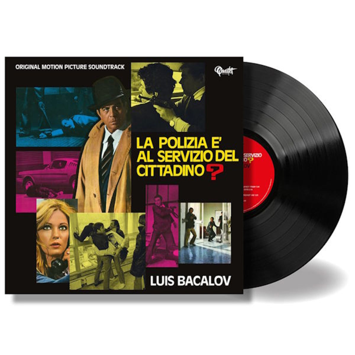 Luis Bacalov - La Polizia E' Al Servizio Del Cittadino?  (Vinyl LP) PRE-ORDER