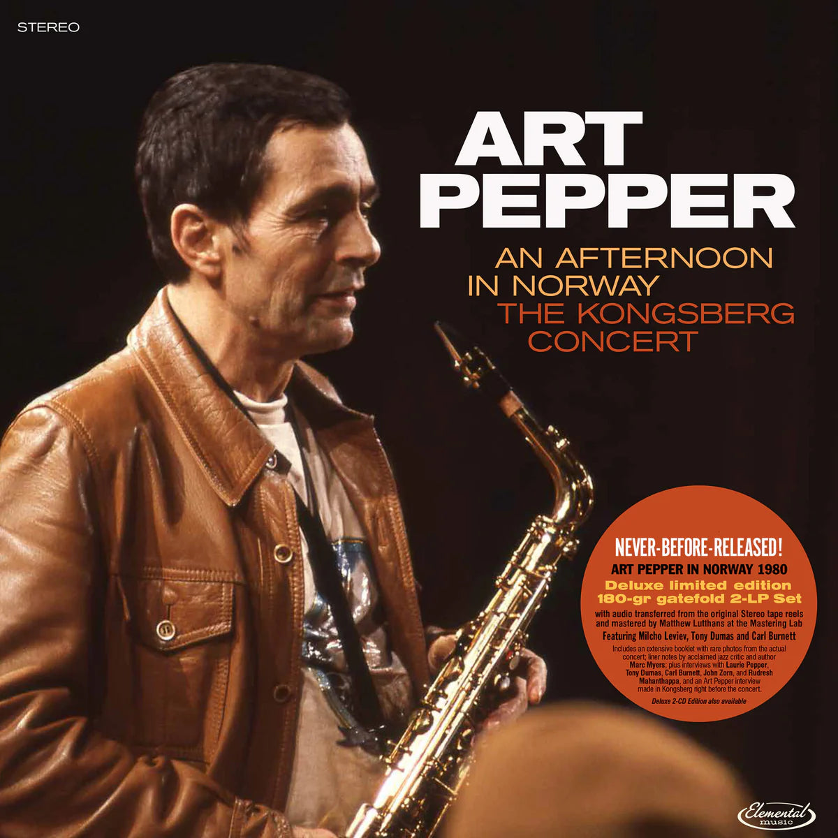 Art Pepper - An Afternoon In Norway: The Kongsberg Concert (Vinyl 2LP) PRE-ORDER