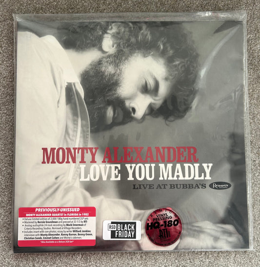 Monty Alexander – Love You Madly: Live At Bubba's RSD (Used 2LP)