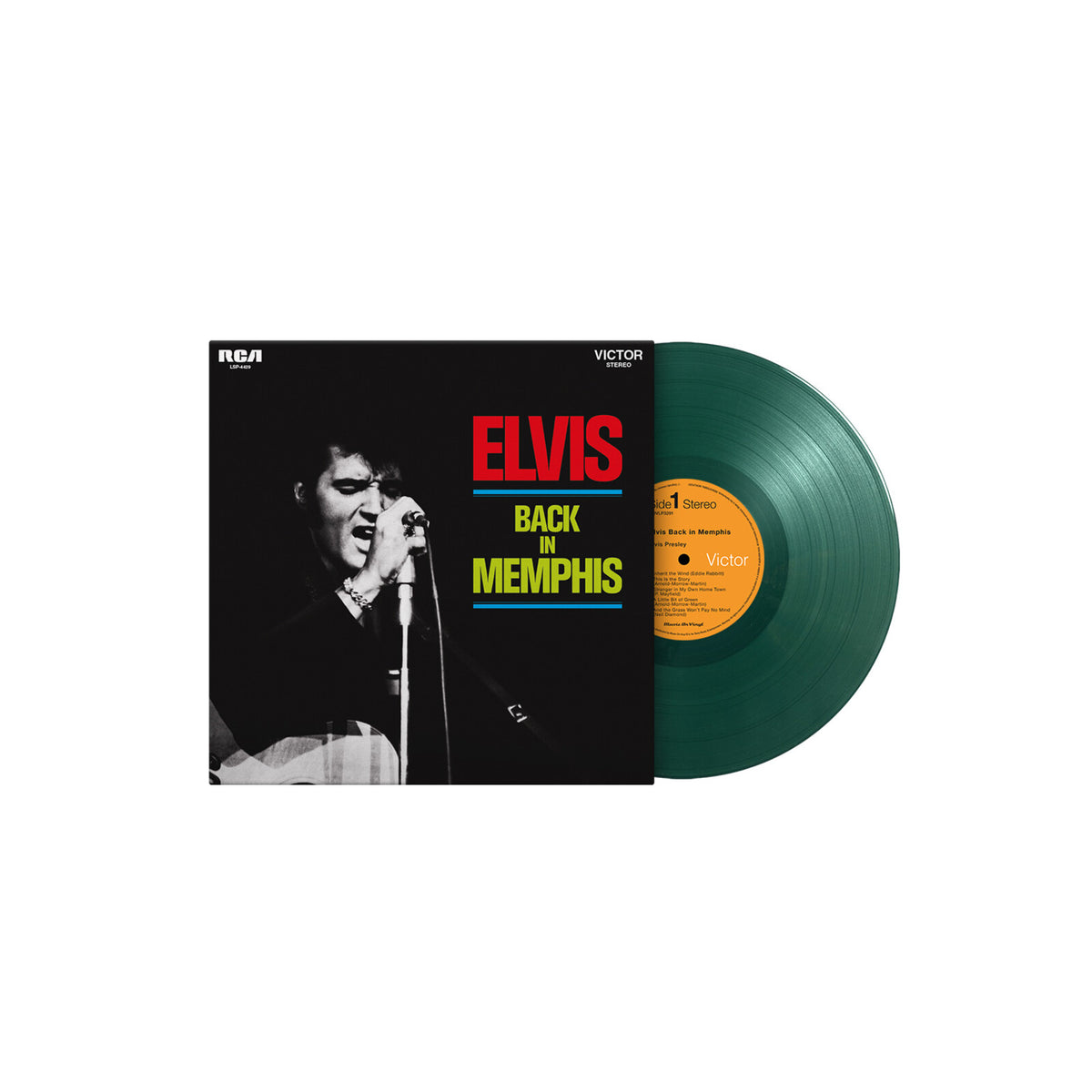 Elvis Presley - Elvis Back In Memphis 180G, GREEN COLOURED (Vinyl LP) PRE-ORDER