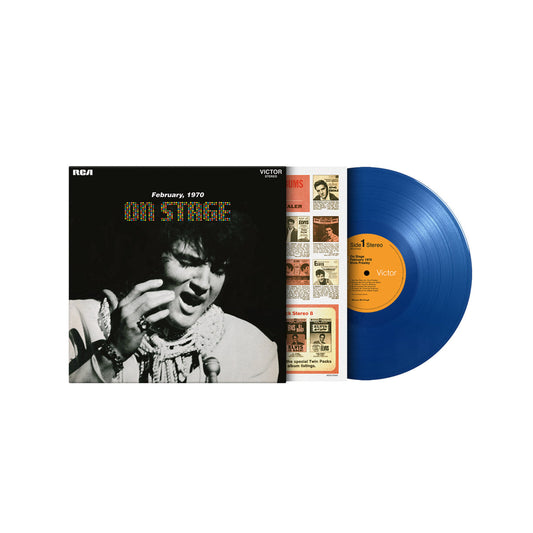 Elvis Presley - On Stage - February, 1970 180G, BLUE COLOURED (Vinyl LP) PRE-ORDER