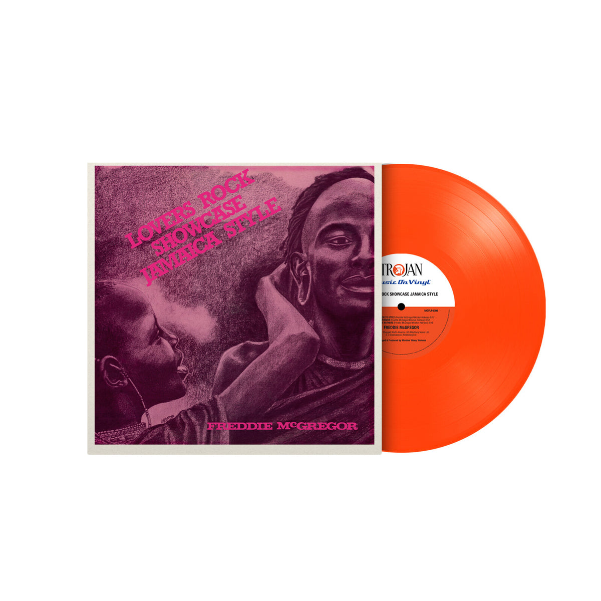 Freddie Mcgregor - Lovers Rock Showcase Jamaica Style ORANGE (Vinyl LP) PRE-ORDER