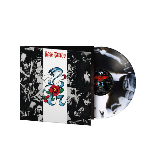 Rose Tattoo - Rose Tattoo BLACK & WHITE SWIRLED VINYL (Vinyl LP) PRE-ORDER