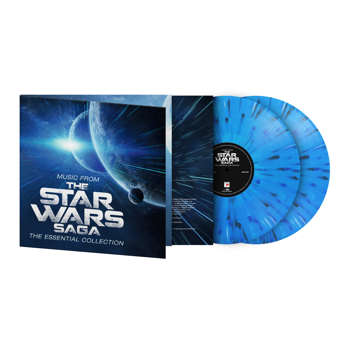 Robert Ziegler - Music From The Star Wars Saga 140 GRAM, BLUE SPLATTERED 2LP (Vinyl LP) PRE-ORDER