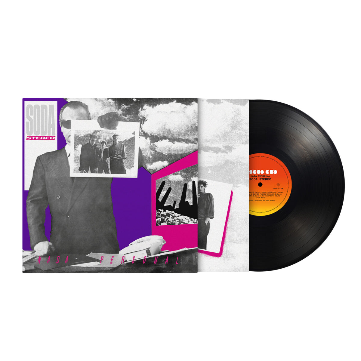 Soda Stereo - Nada Personal BLACK VINYL (Vinyl LP) PRE-ORDER