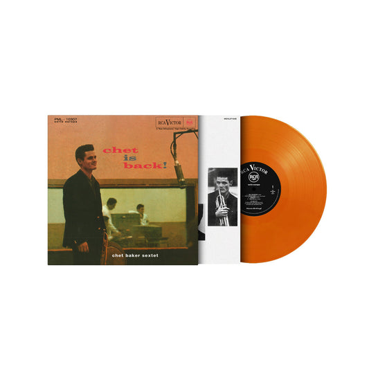 Chet Baker - Chet Is Back! ORANGE COLOURED VINYL (Vinyl LP) PRE-ORDER
