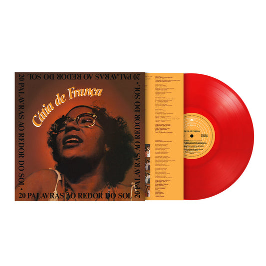 Catia De Franca - 20 Palavras Ao Redor Do Sol TRANSLUCENT RED (Vinyl LP) PRE-ORDER