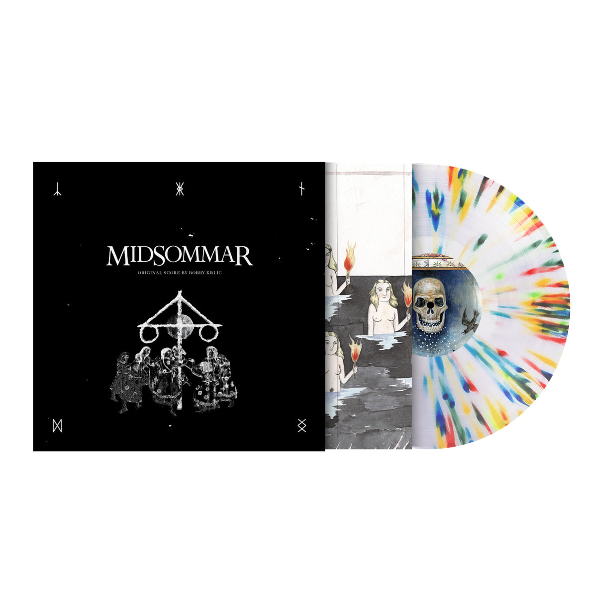 Bobby Krlik - Midsommar - Original Film Score SPLATTERED EFFECT (Vinyl LP) PRE-ORDER