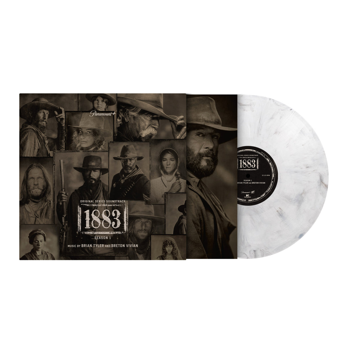 Brian Tyler - 1883 ASH GREY COLOURED VINYL (Vinyl LP) PRE-ORDER