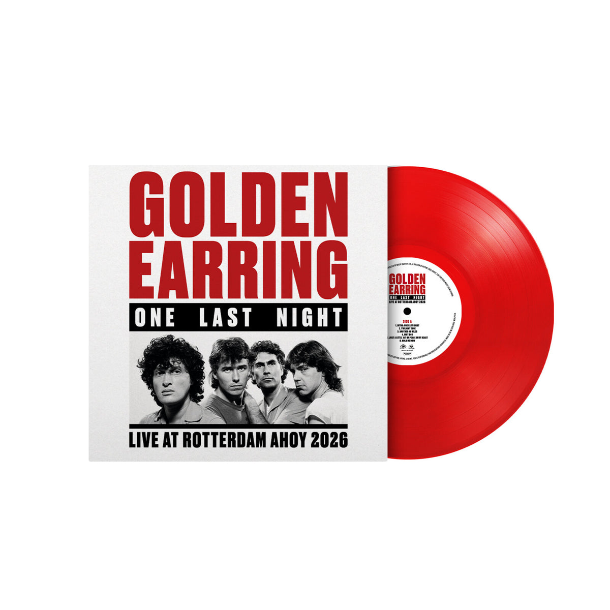 Golden Earring - One Last Night (Live At Rotterdam Ahoy 2026) TRANSLUCENT RED (Vinyl LP) PRE-ORDER