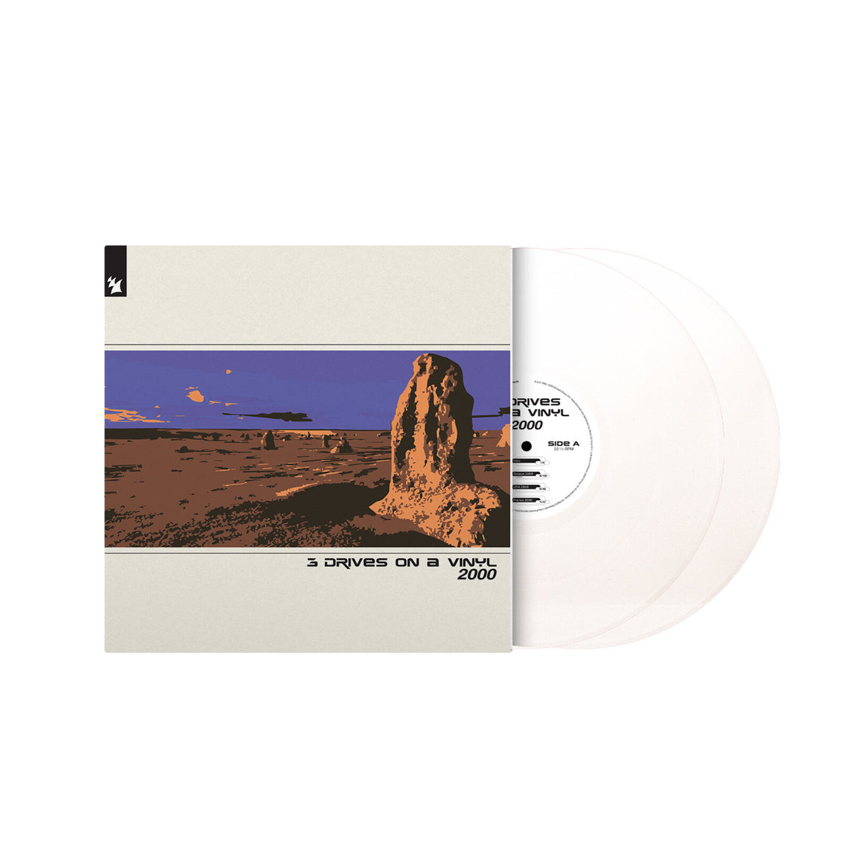 Three Drives On A Vinyl - 2000 LP1 IVORY/LP 2 PURPLE (Vinyl LP) PRE-ORDER