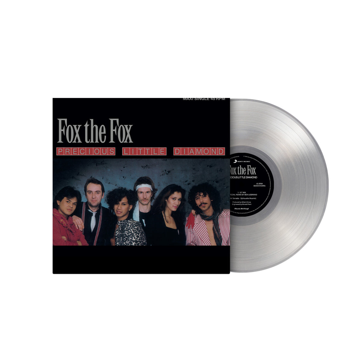Fox The Fox - Precious Little Diamond CRYSTAL CLEAR 12" (Vinyl LP) PRE-ORDER