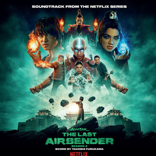 Takeshi Furukawa - Avatar: The Last Airbender Season 2 GREEN MARBLED, POP-UP GATEFOLD (Vinyl LP) PRE-ORDER