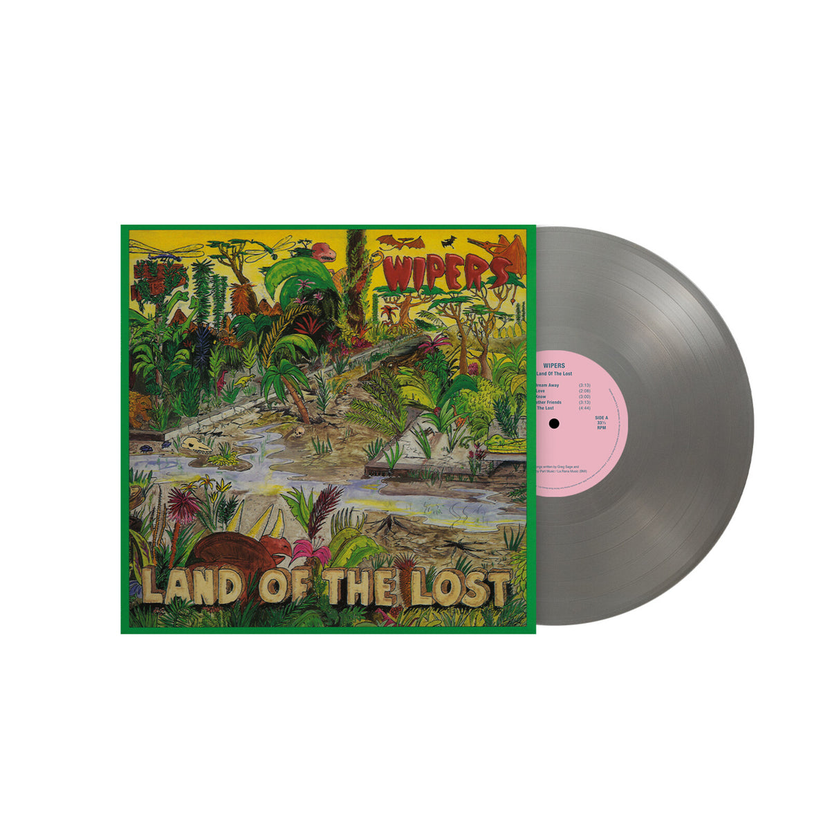 Wipers - Land Of The Lost SILVER (Vinyl LP) PRE-ORDER
