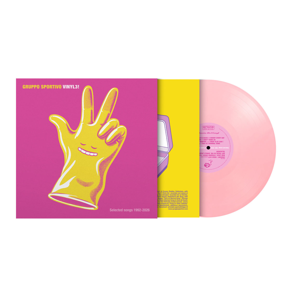 Gruppo Sportivo - Vinyl3! Selected Songs 1992- 2026 PINK VINYL (Vinyl LP) PRE-ORDER