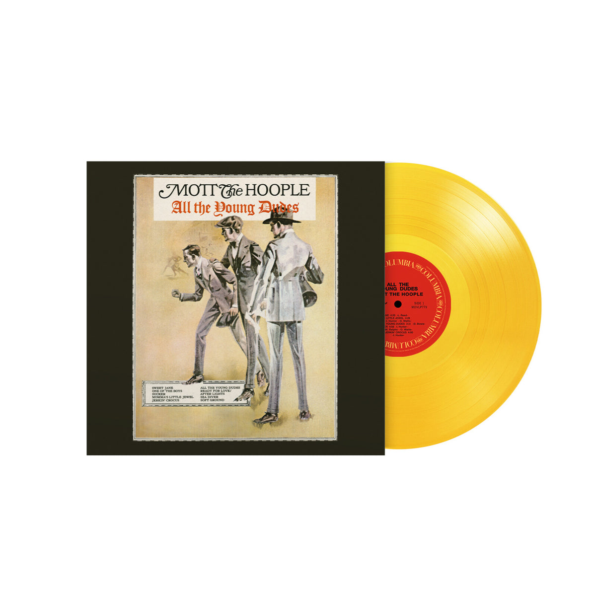 Mott The Hoople - All The Young Dudes YELLOW TRANSLUCENT (Vinyl LP) PRE-ORDER