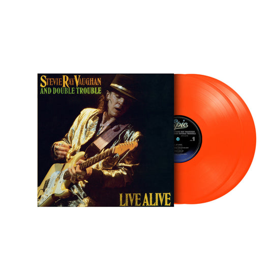Stevie Ray Vaughan - Live Alive ORANGE VINYL (Vinyl 2LP) PRE-ORDER