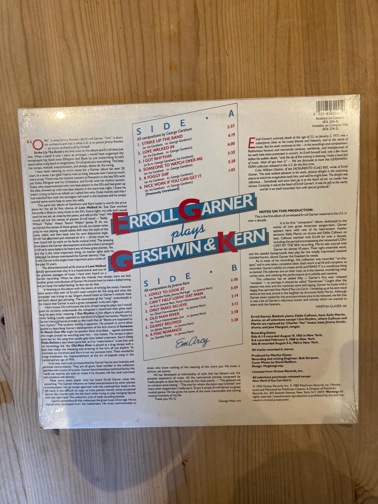 Errol Garner - Errol Garner Plays Gershwin & Kern (Used LP) (Used Vinyl LP)