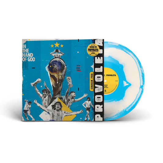 Cousin Feo & Dre Mendoza - Provoleta - 5Th Anniversary BLUE & WHITE LP (Vinyl LP) PRE-ORDER