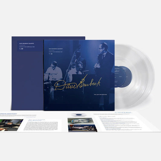 Dave Brubeck Quartet - Live At The Kurhaus 1967 (The Lost Recordings Sapphire Numbered Limited Edition Clear Vinyl 2LP) PRE-ORDER