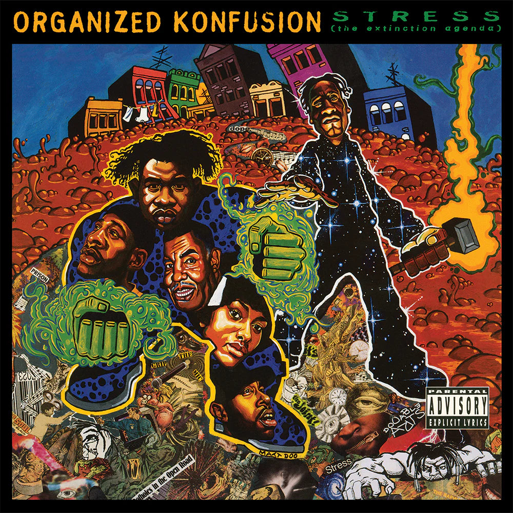 Organized Konfusion - Stress: The Extinction Agenda CLASSIC BLACK VINYL 2LP (Vinyl LP) PRE-ORDER