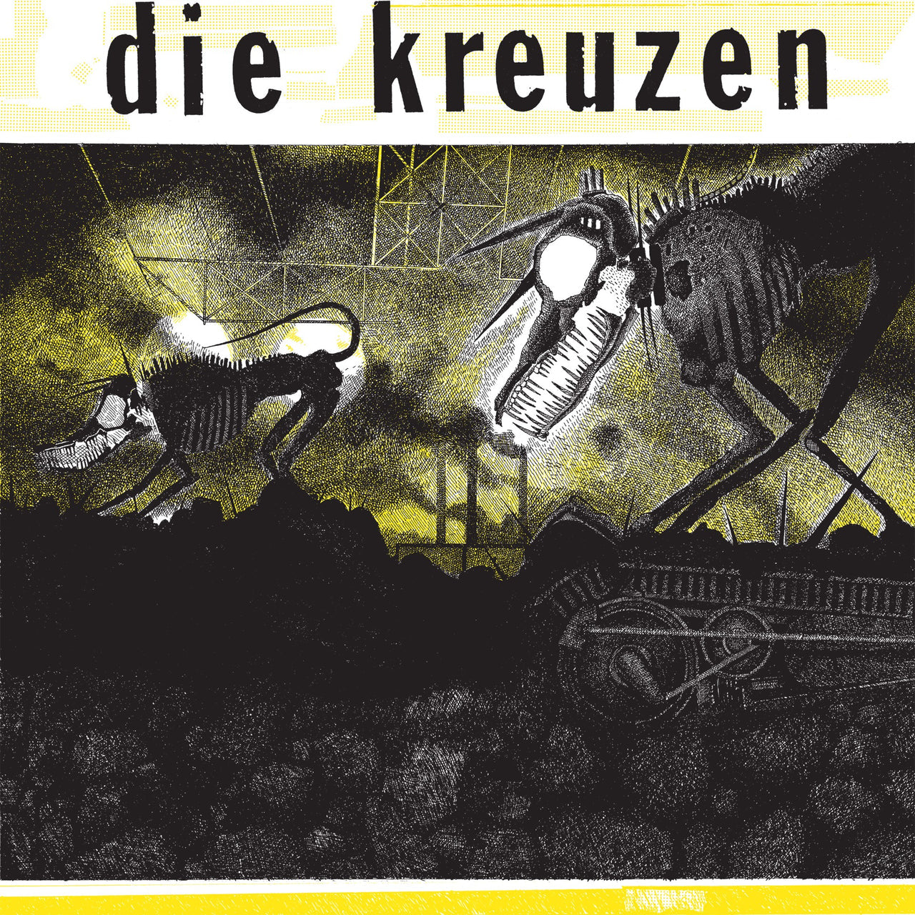 Die Kreuzen - Die Kreuzen YELLOW VINYL (Vinyl LP) PRE-ORDER