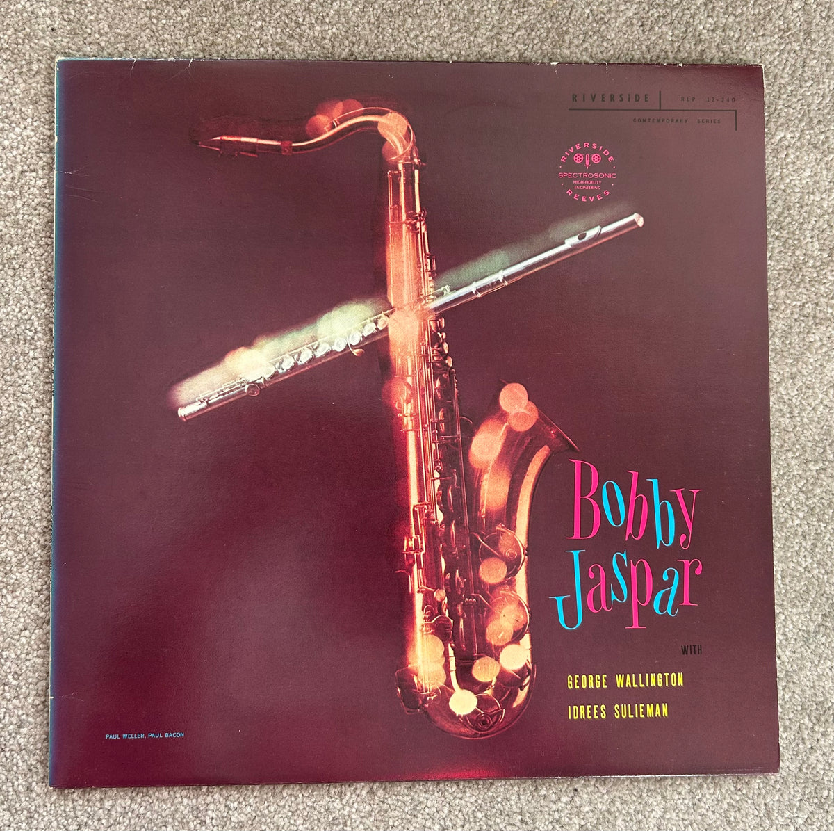 Bobby Jaspar – Tenor And Flute (Used LP)