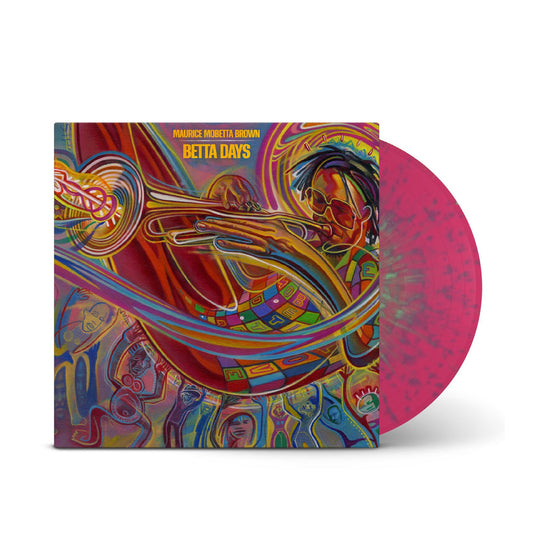 Maurice Mobetta Brown - Betta Days PINK VINYL WITH GREEN SPLATTER (Vinyl LP) PRE-ORDER