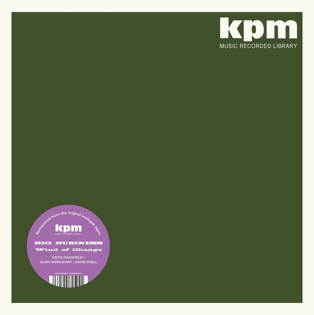 Keith Mansfield / Alan Hawkshaw / David Snell - Big Business / Wind Of Change  (Vinyl LP) PRE-ORDER