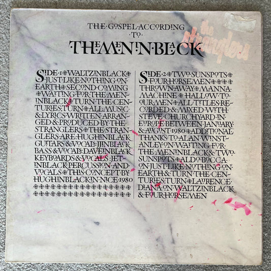 The Stranglers – The Gospel According To The Meninblack (Used LP)