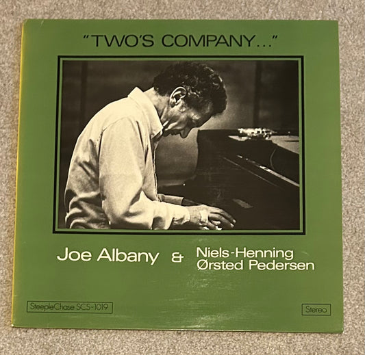 Joe Albany & Niels-Henning Ørsted Pedersen – Two's Company ... (Used LP)