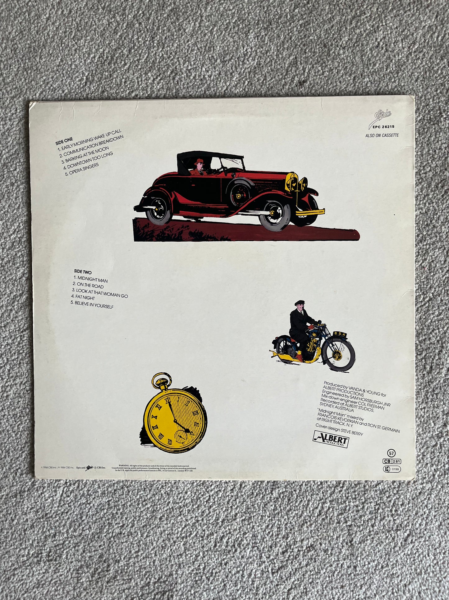 Flash And The Pan – Early Morning Wake Up Call (Used LP)