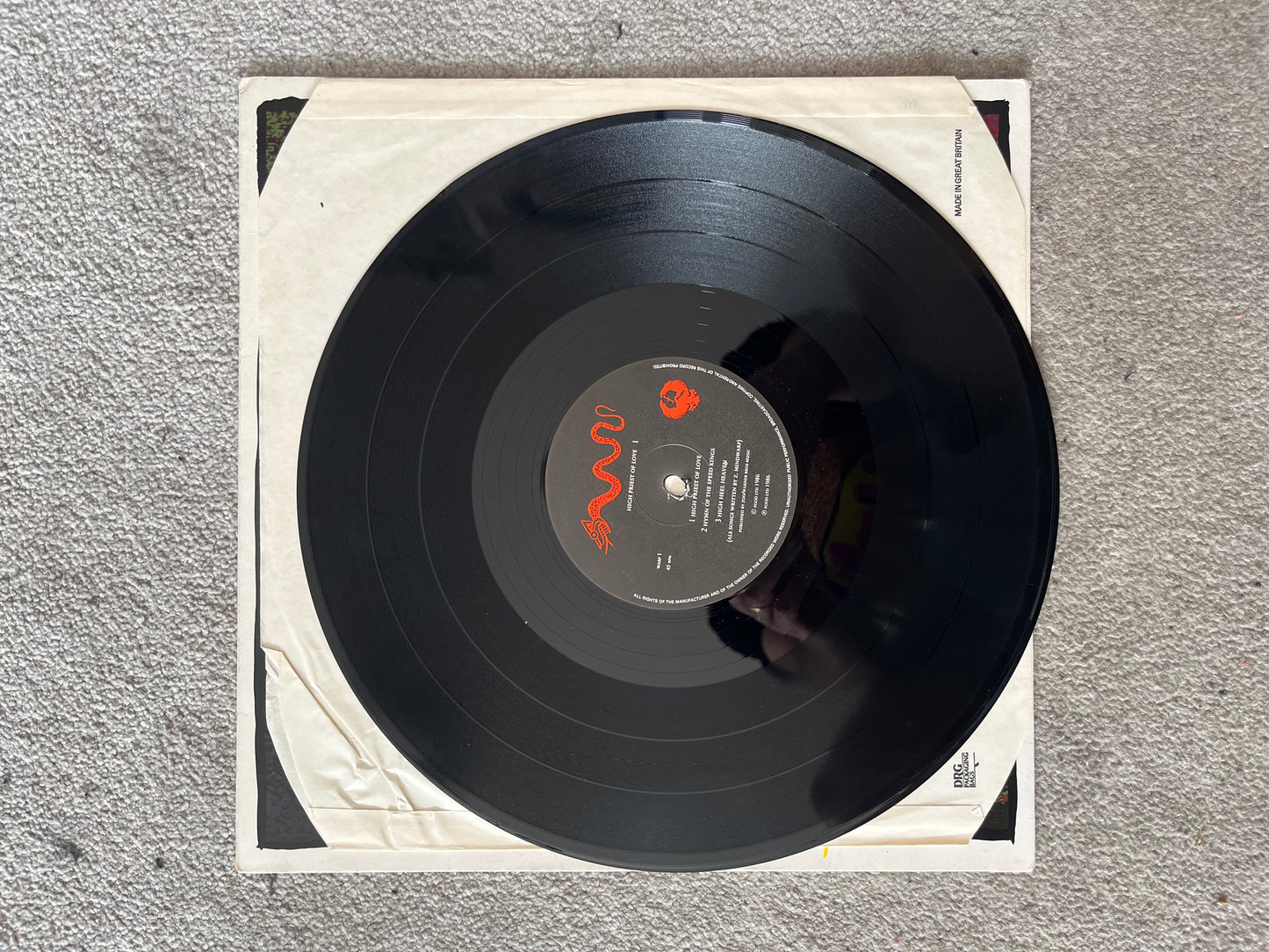 Zodiac Mindwarp & The Love Reaction – High Priest Of Love (Used LP)
