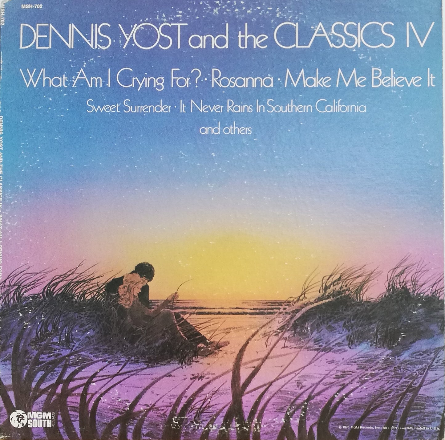 Dennis Yost and The Classics IV ‎– What Am I Crying For? (Used LP)