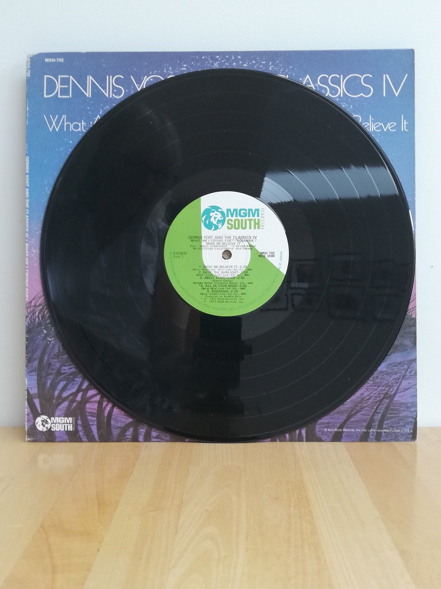 Dennis Yost and The Classics IV ‎– What Am I Crying For? (Used LP)