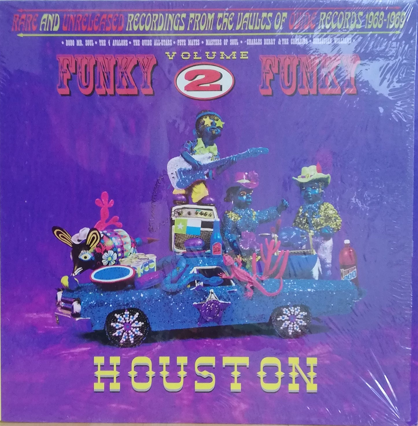 Various ‎– Funky Funky Houston Volume 2 (Used Vinyl LP)