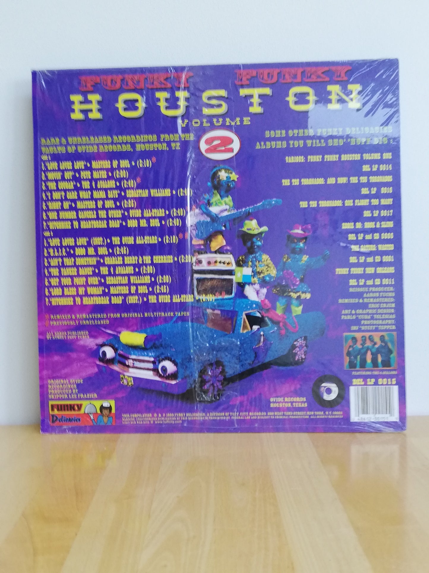 Various ‎– Funky Funky Houston Volume 2 (Used Vinyl LP)