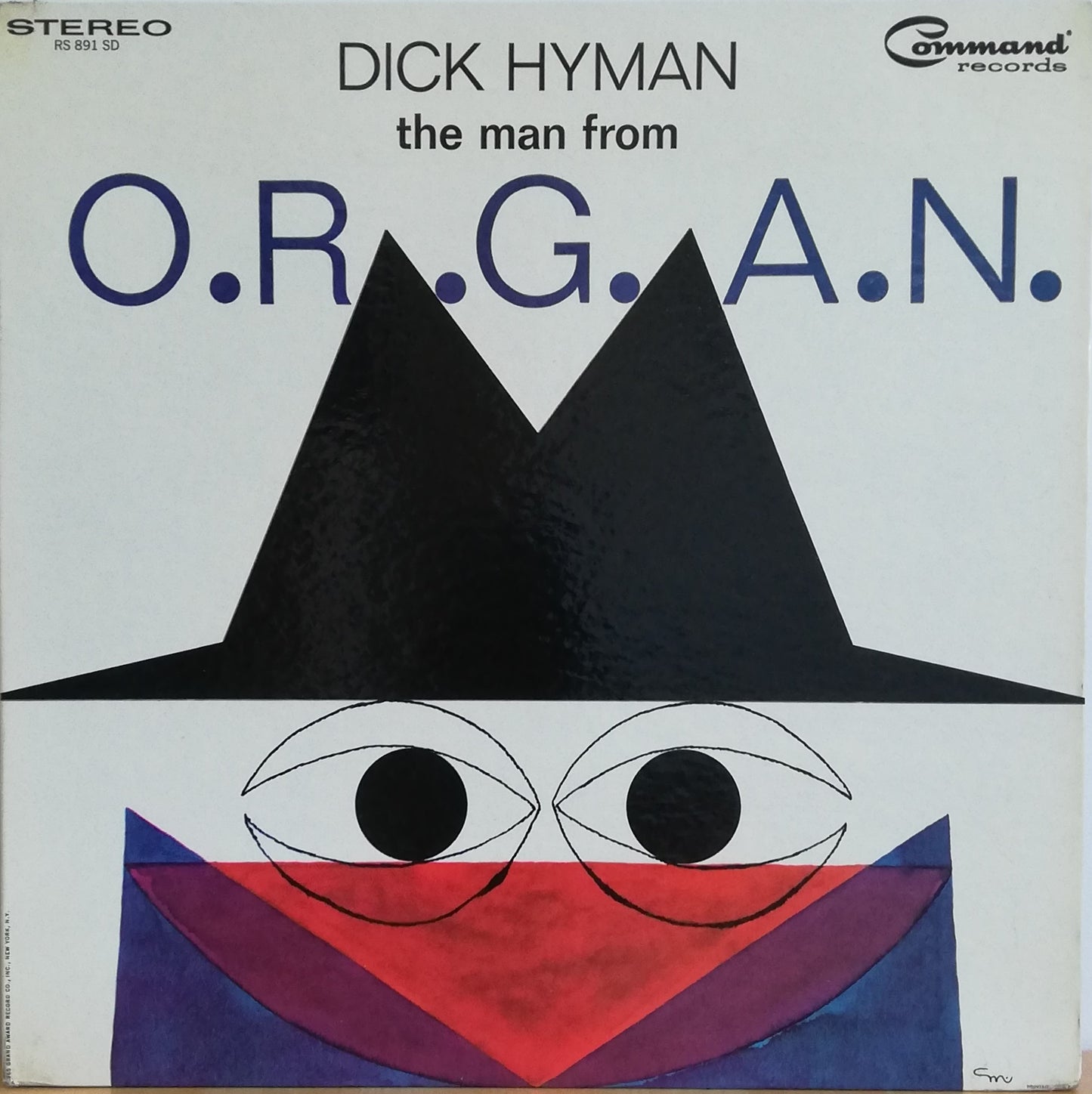 Dick Hyman ‎– The Man From O.R.G.A.N. (Used Vinyl LP)