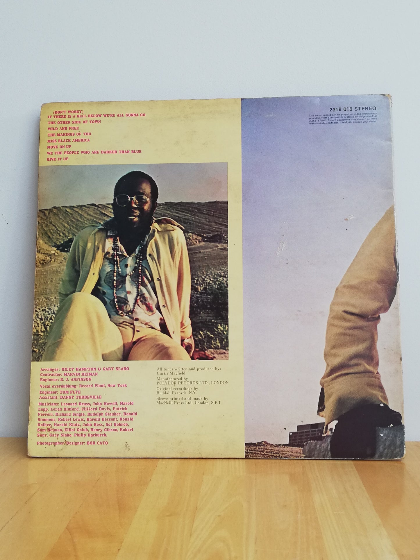 Curtis Mayfield - Curtis (Used Vinyl LP)