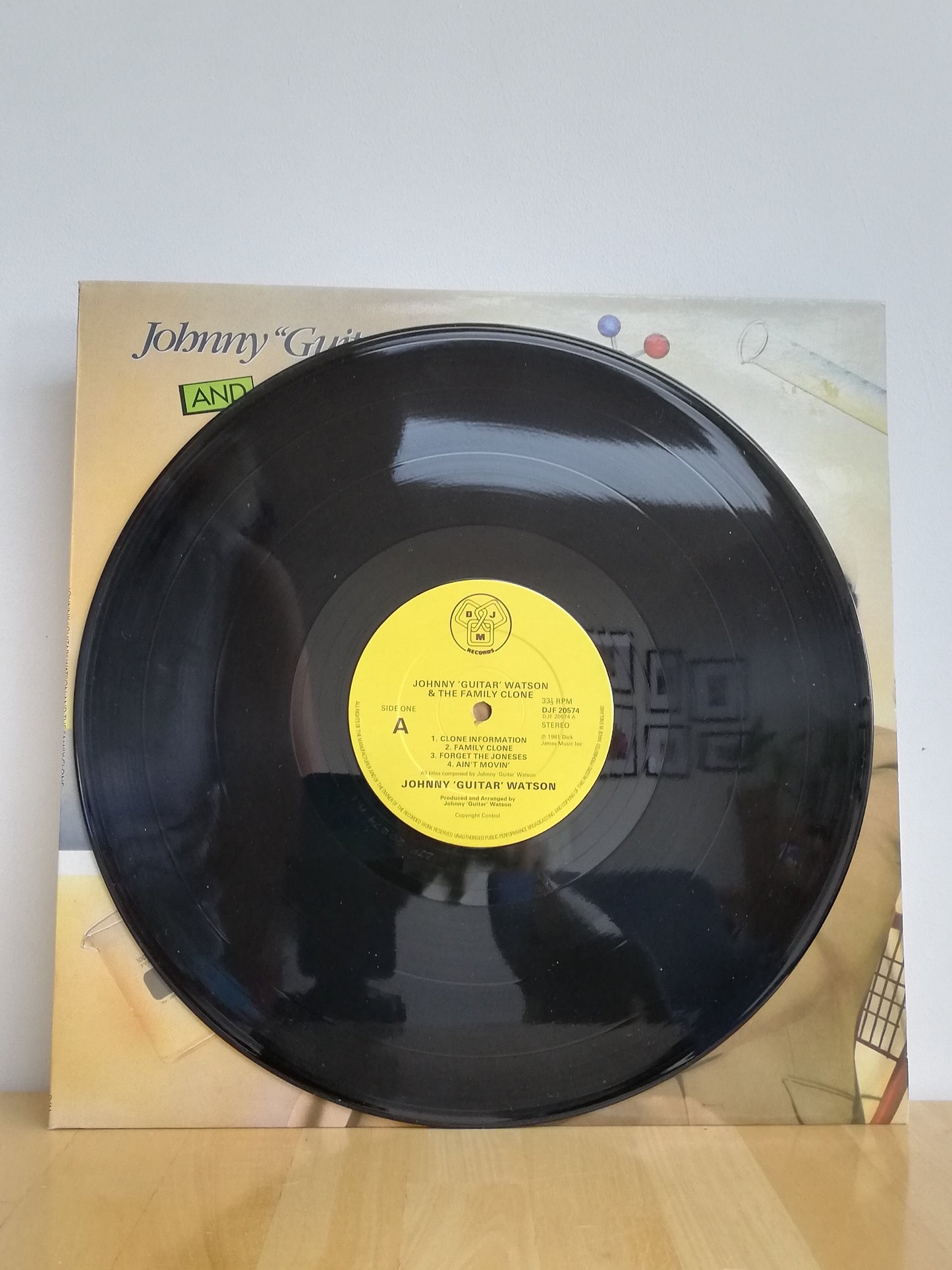 Johnny Guitar Watson ‎– Johnny "Guitar" Watson And The Family Clone (Used LP)