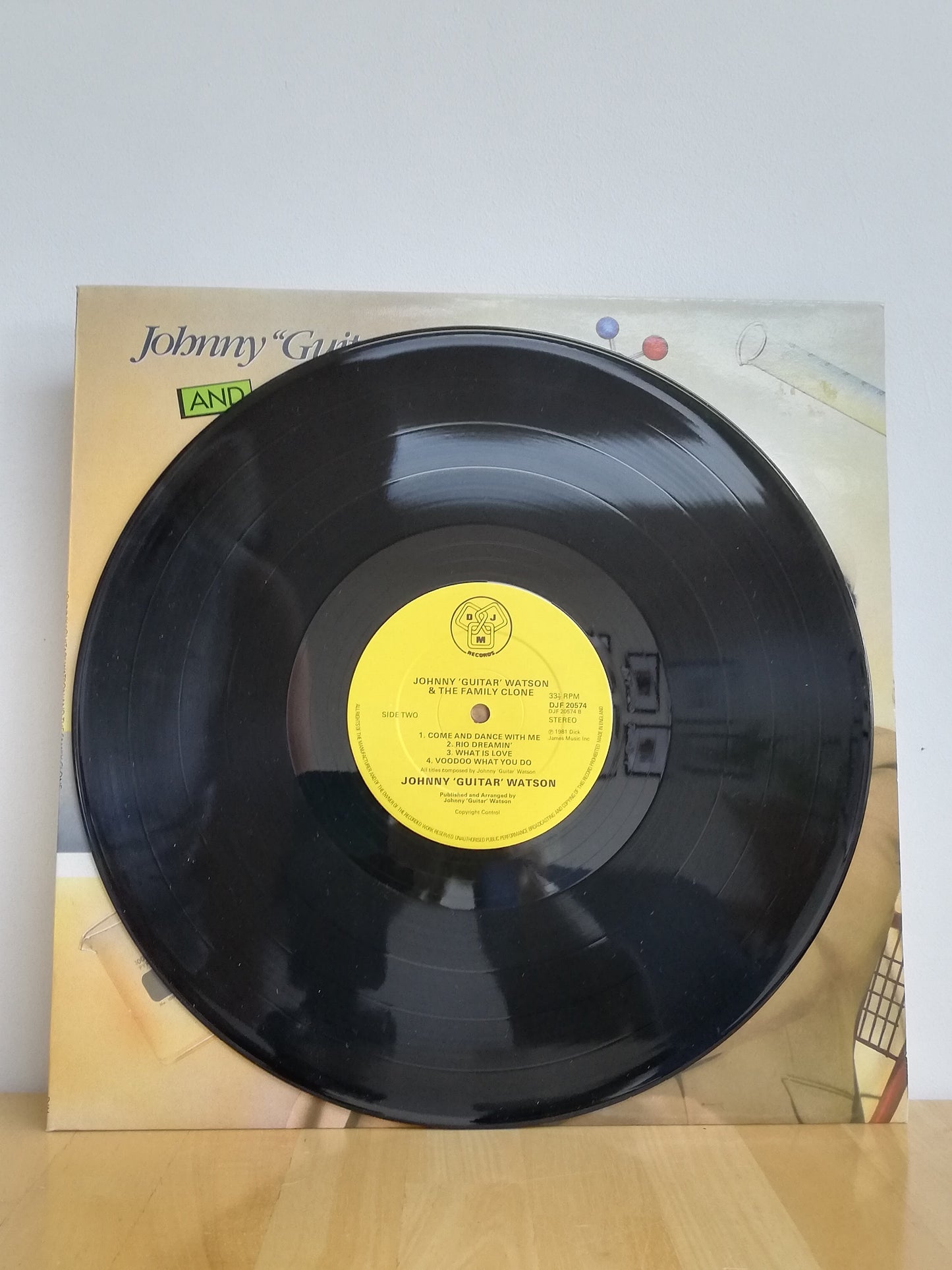 Johnny Guitar Watson ‎– Johnny "Guitar" Watson And The Family Clone (Used LP)