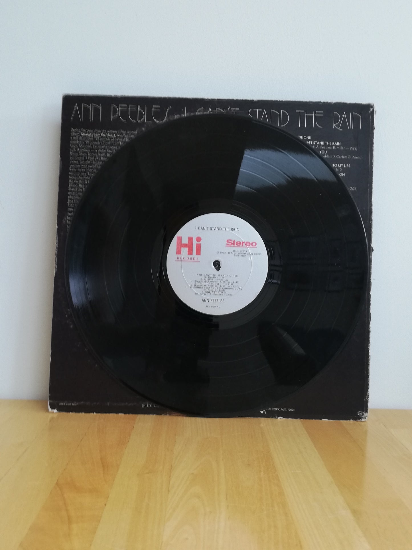 Ann Peebles ‎– I Can't Stand The Rain (Used LP)