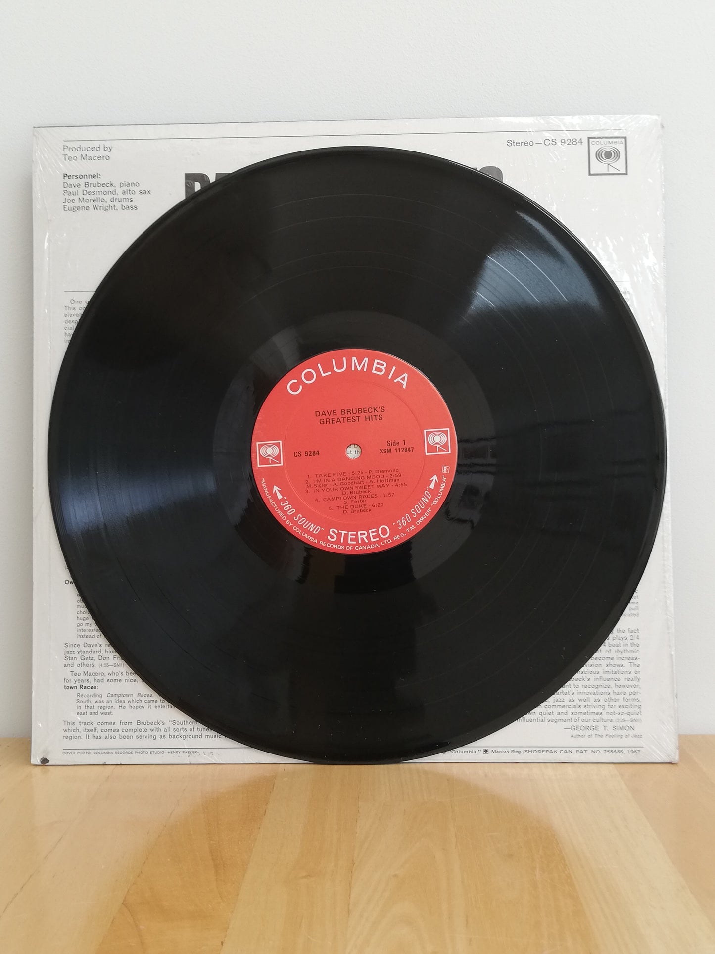 Dave Brubeck – Dave Brubeck's Greatest Hits (Used LP)