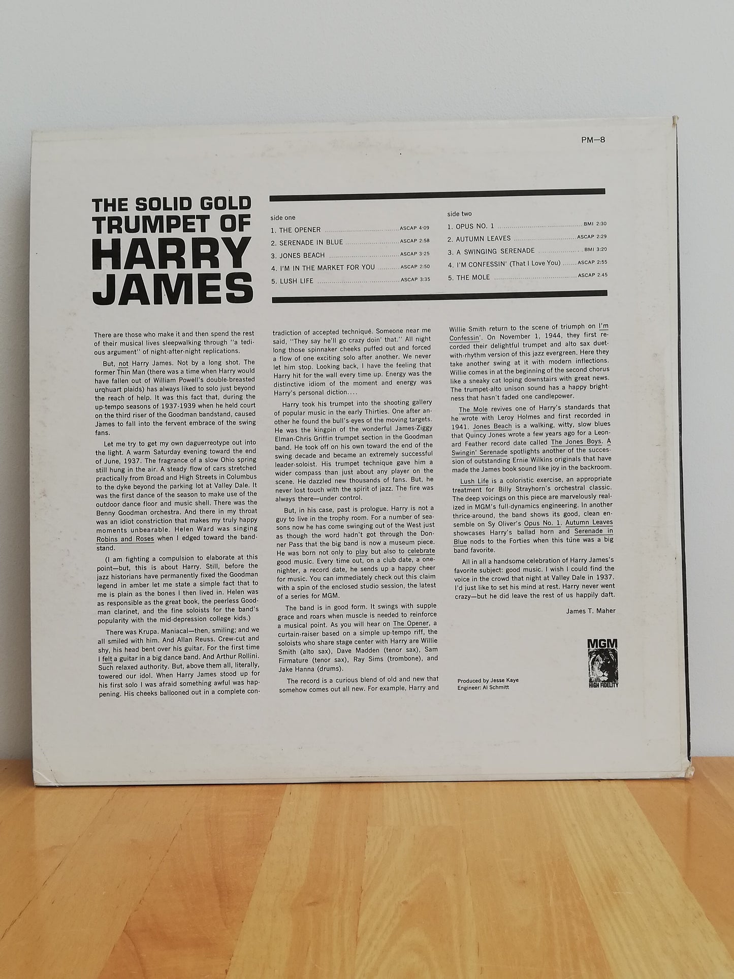 Harry James – The Solid Gold Trumpet Of Harry James (Used LP)