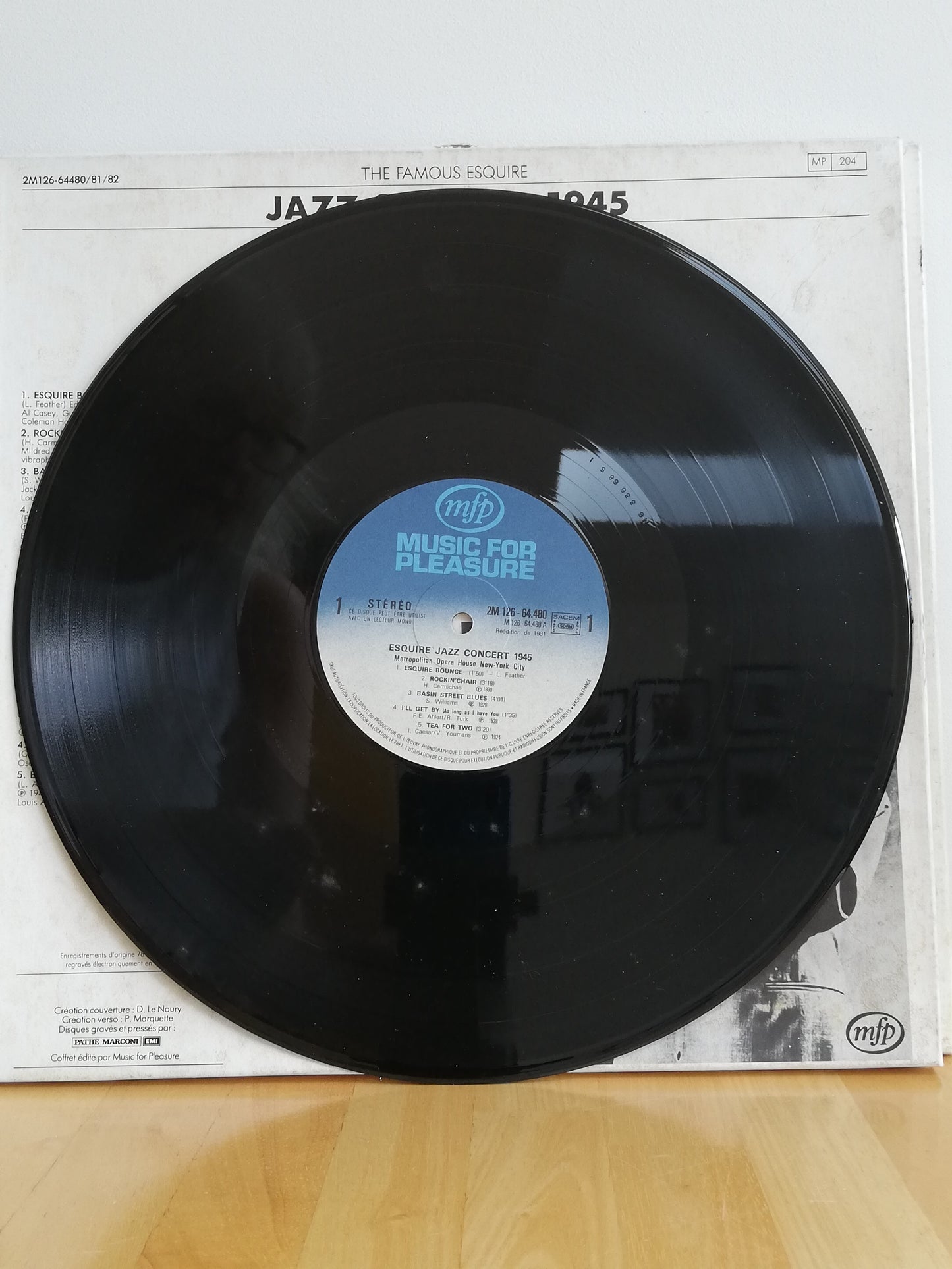 Various – The Famous Esquire Jazz Concert 1945 (Used 3LP)