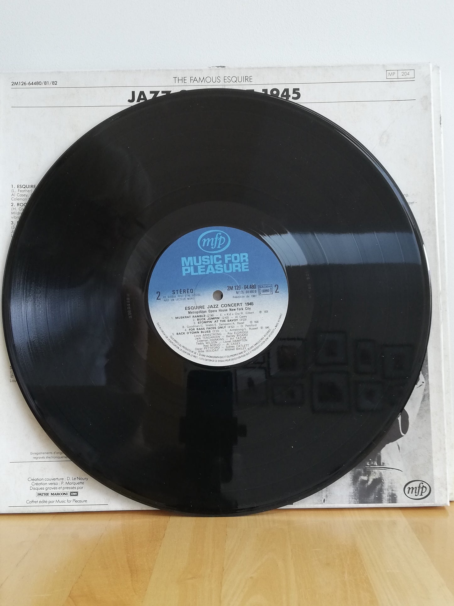Various – The Famous Esquire Jazz Concert 1945 (Used 3LP)
